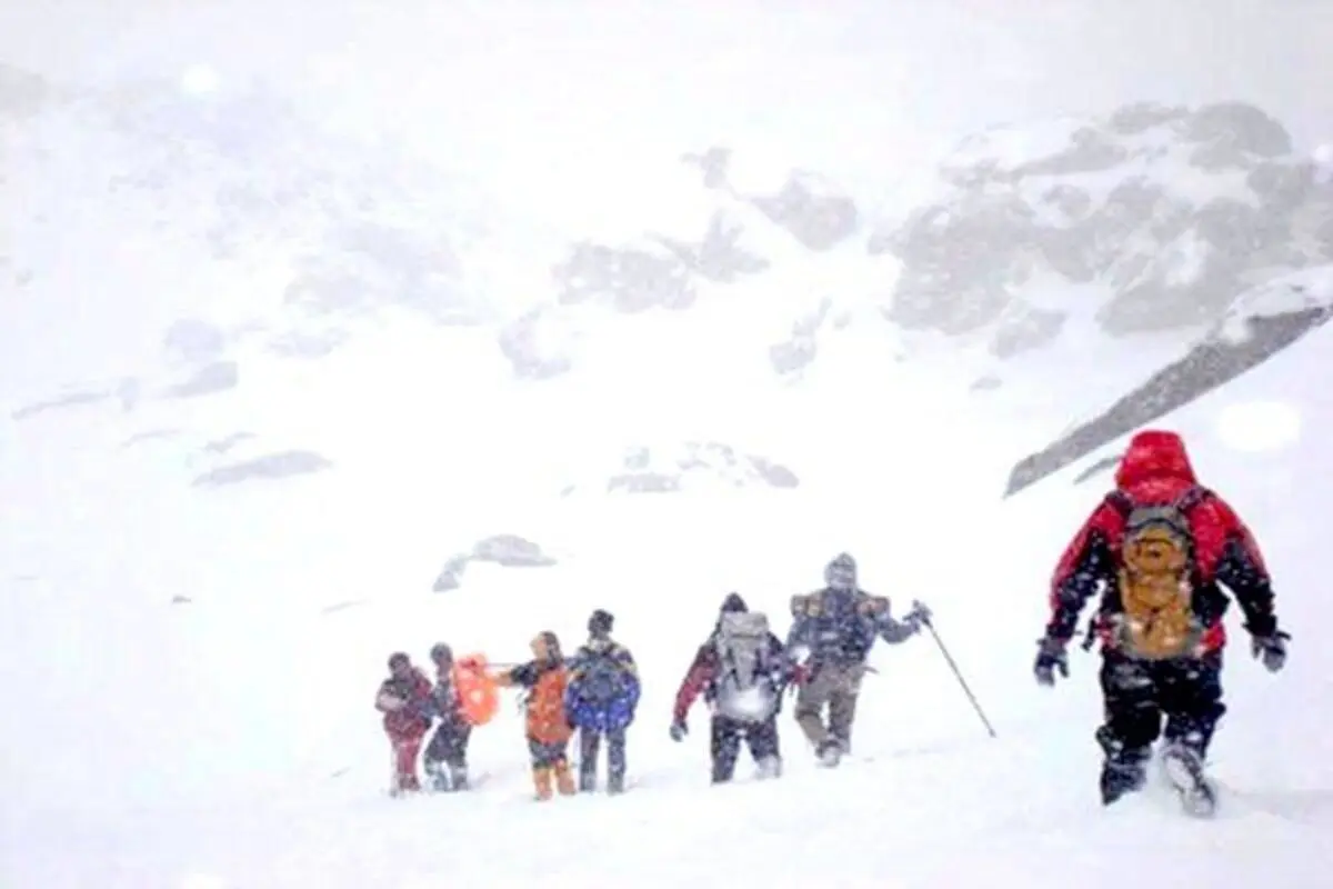 هشدار به کوهنوردان در مورد صعود به ارتفاعات البرز