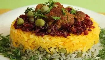 نخودپلو ساده و خوشمزه؛ با مرغ یا گوشت