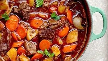 خوراک گوشت و سیب‌زمینی؛ ساده، سالم و خوشمزه