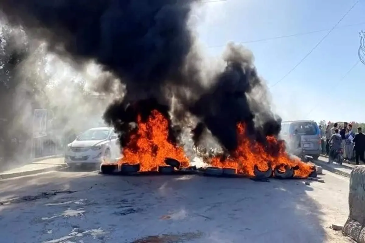 اوضاع ذی قار ناآرام است/ ۵ معترض با گلوله جنگی زخمی شدند