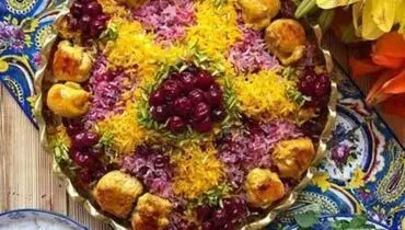 طرز تهیه آلبالو پلو