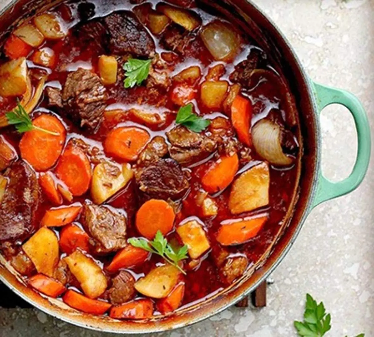 خوراک گوشت و سیبزمینی؛ ساده، سالم و خوشمزه