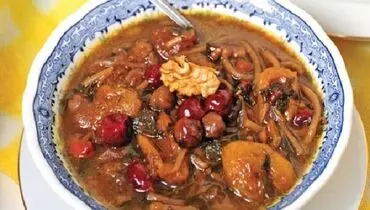 طرز تهیه آش ترش؛ آش آجیل ملایری ها!