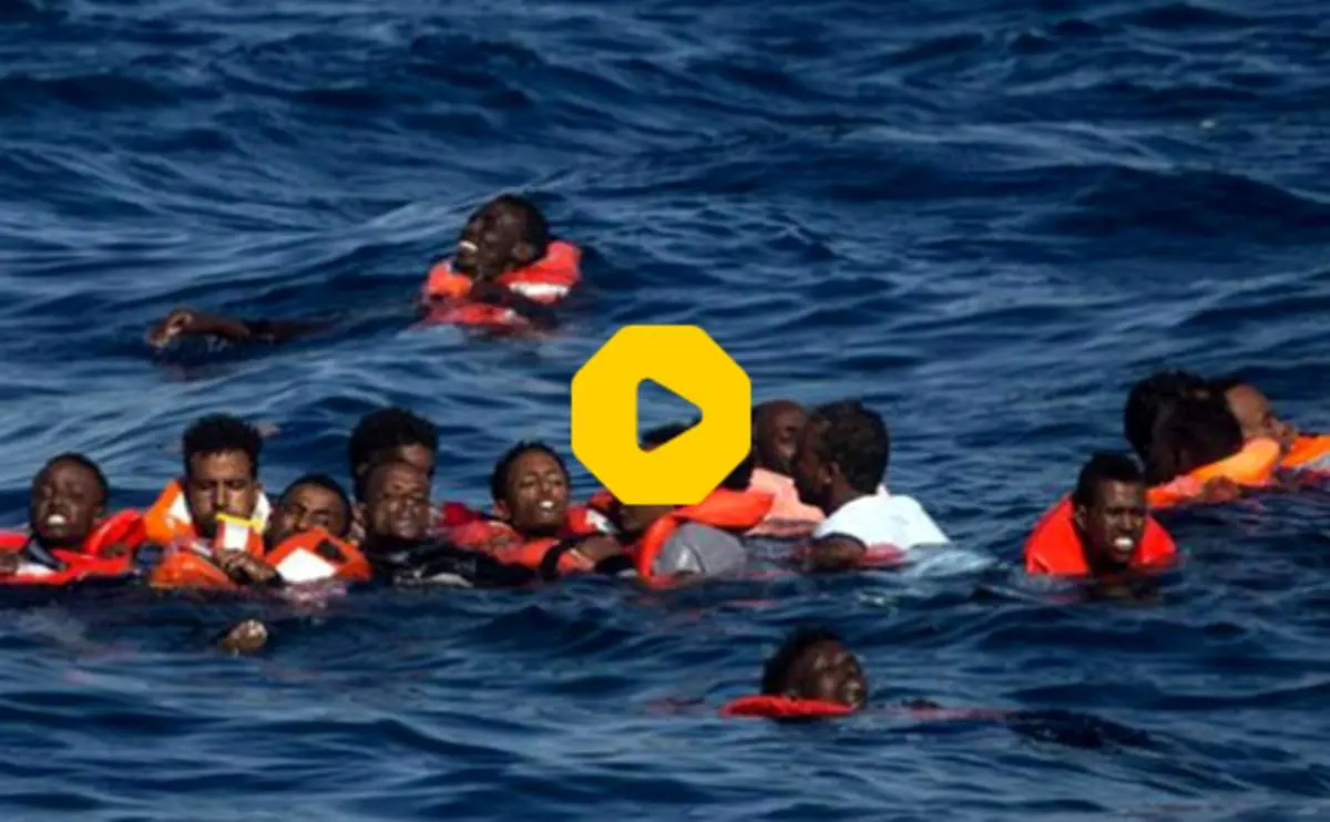 ادامه تراژدی مرگ آوارگان در دریای مدیترانه+ فیلم