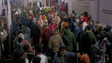 ازدحام مرگبار در مراسم آغاز سال نو در هند +عکس