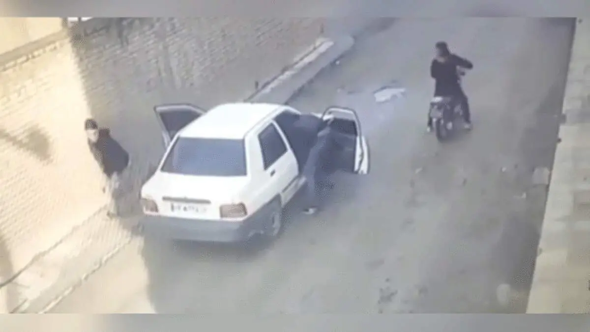 زورگیری خونسردانه در اهواز + فیلم