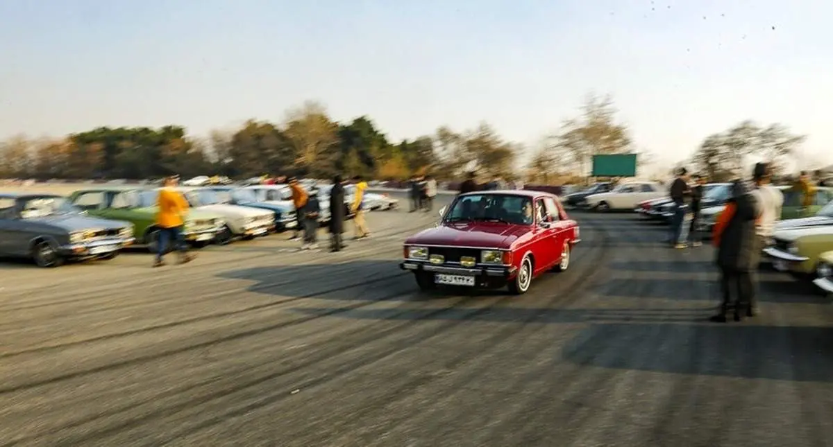 گردهمایی جالب پیکان سواران در تهران؛ خاطره‌بازی در پایتخت