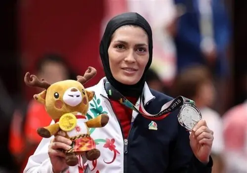 وداع الهه منصوریان از دنیای قهرمانی 