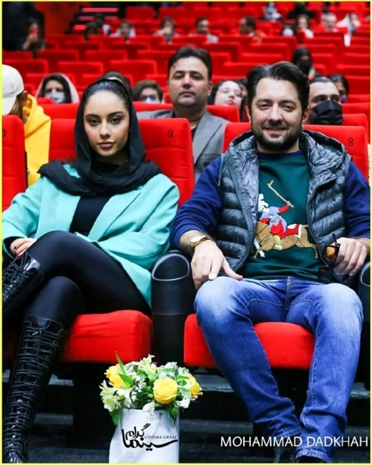 استقبال از بهرام رادان و ترلان پروانه در شیراز + تصاویر