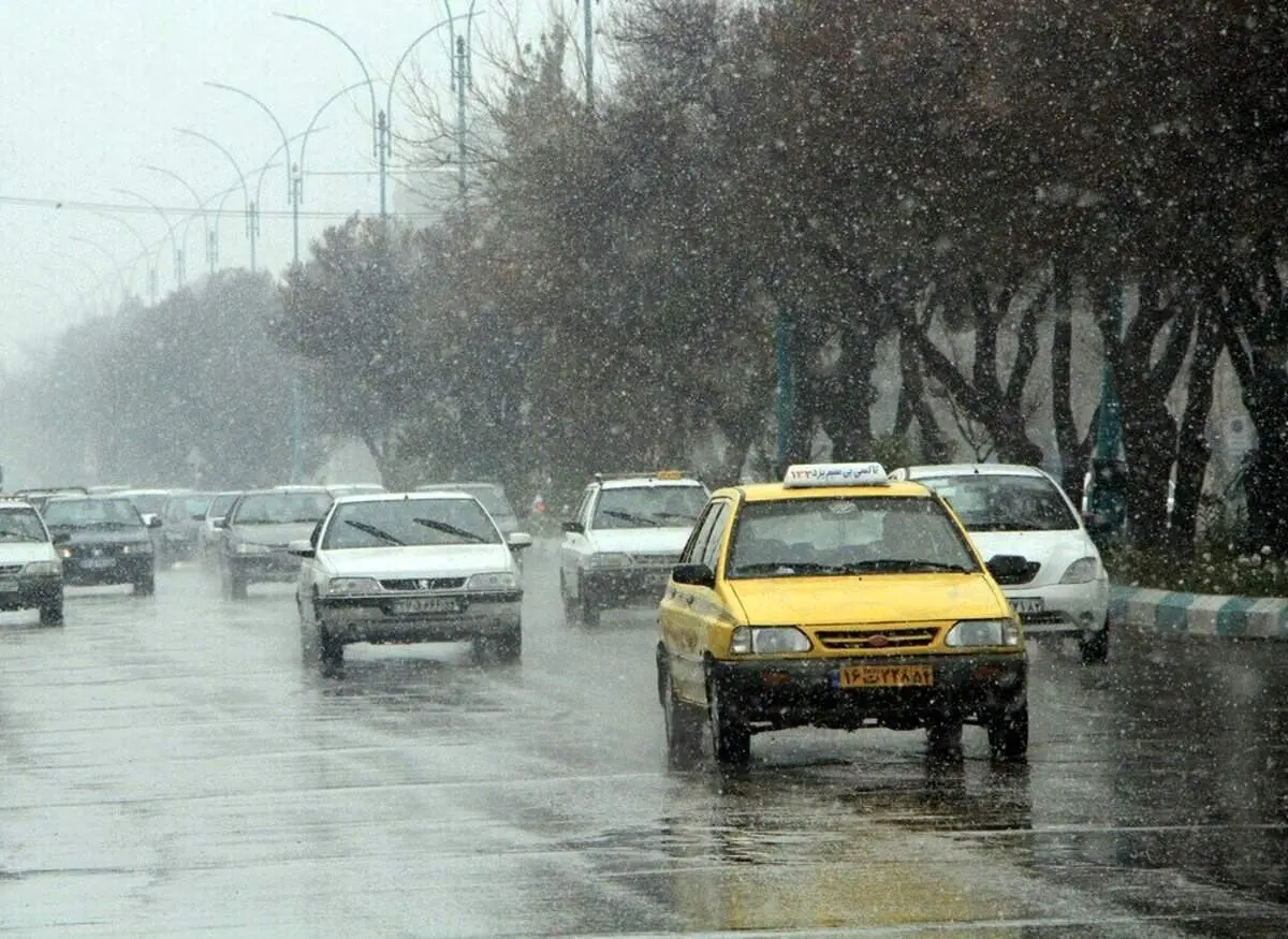 بارش برف و باران در این استانها | کاهش ۵ تا ۷ درجهای دمای هوا در نوار شمالی کشور