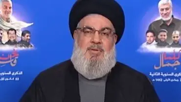 نصرالله: عاملان جنایت ترور سردار سلیمانی مکافات خود را در این دنیا خواهند کشید / عوض شدن جای قاتل و شهید در میان برخی عراقی ها فاجعه است