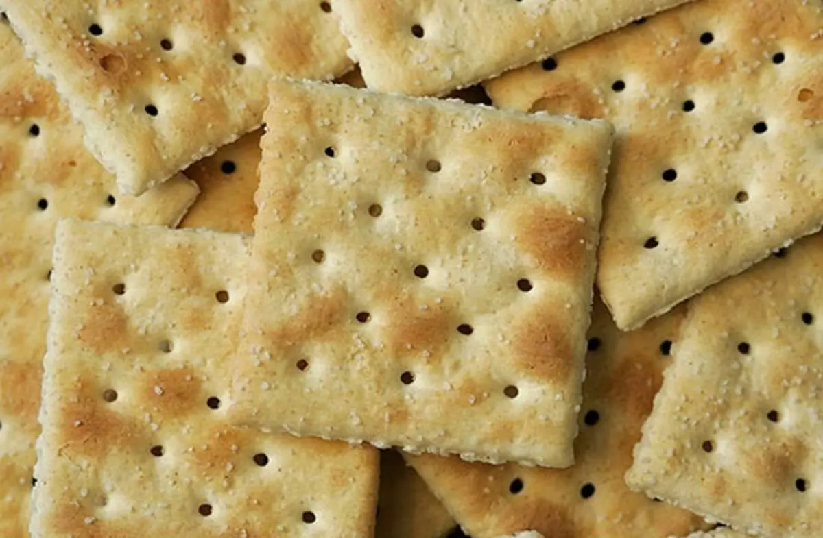 کراکر ساده خانگی
