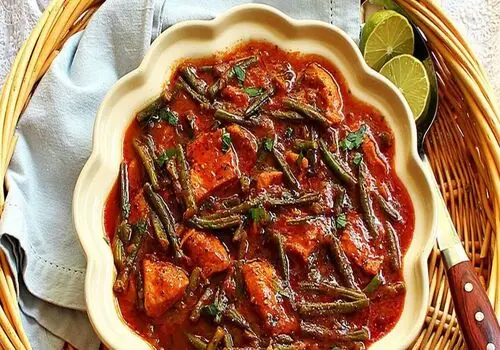 طرز تهیه لوبیا پلوی شیرازی