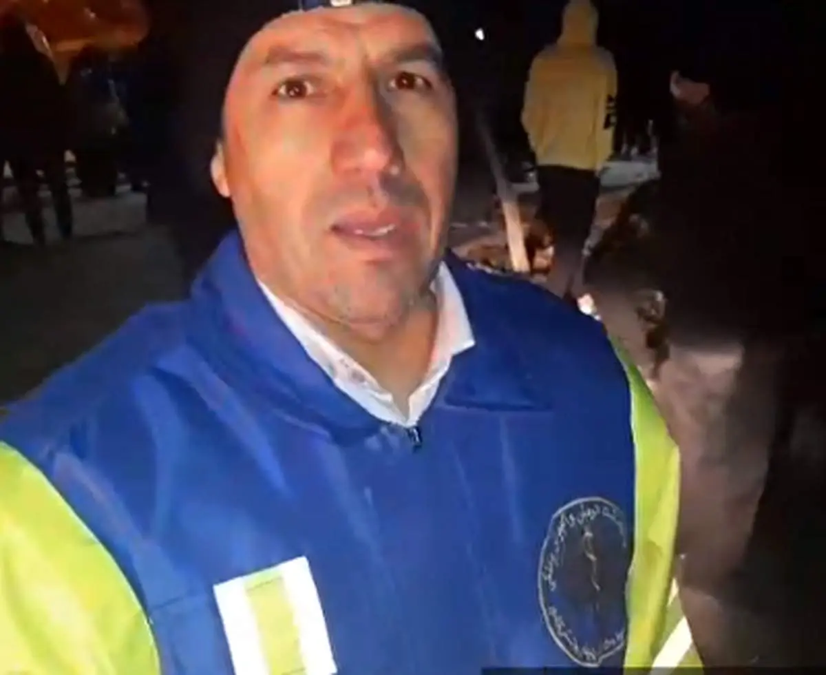 آتش‌سوزی وحشتناک ساختمان مسکونی ۹ طبقه در کرمانشاه+ فیلم