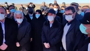 بازدید وزیر نیرو از سد «ژاوه، قوچم و سامانه انتقال آب» کردستان