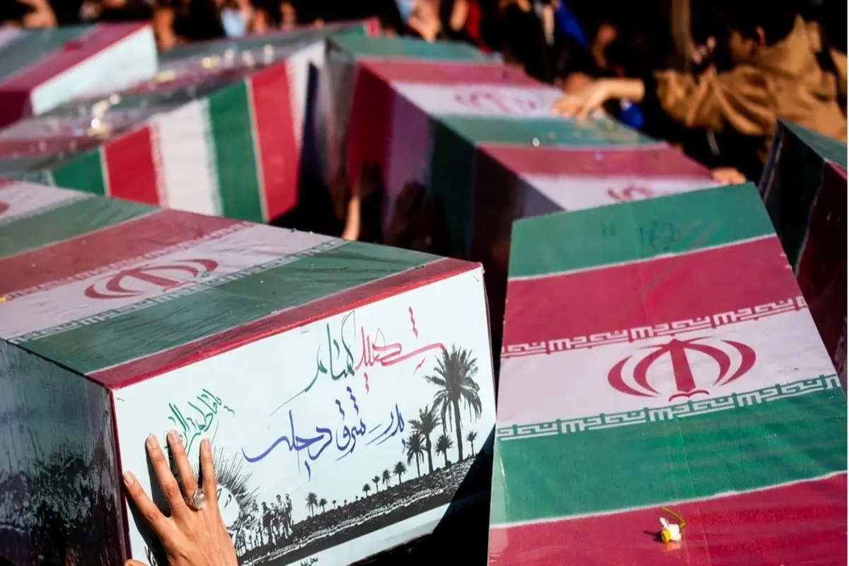مراسم تشییع ۱۵۰ شهید گمنام در تهران