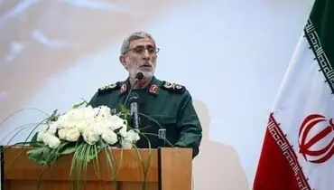 هشدار سردار قاآنی به آمریکایی‌ها: از دورن خانه‌های‌تان انتقام می‌گیریم