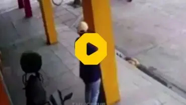 نجات معجزه‌آسا یک مرد از مرگ حتمی+ فیلم