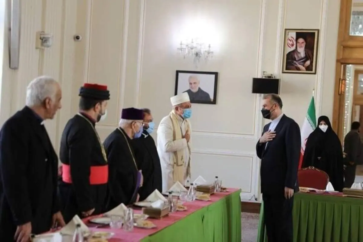 امیرعبداللهیان: همزیستی ادیان توحیدی در ایران بیانگر فرهنگ شمول‌گرای ایرانی است