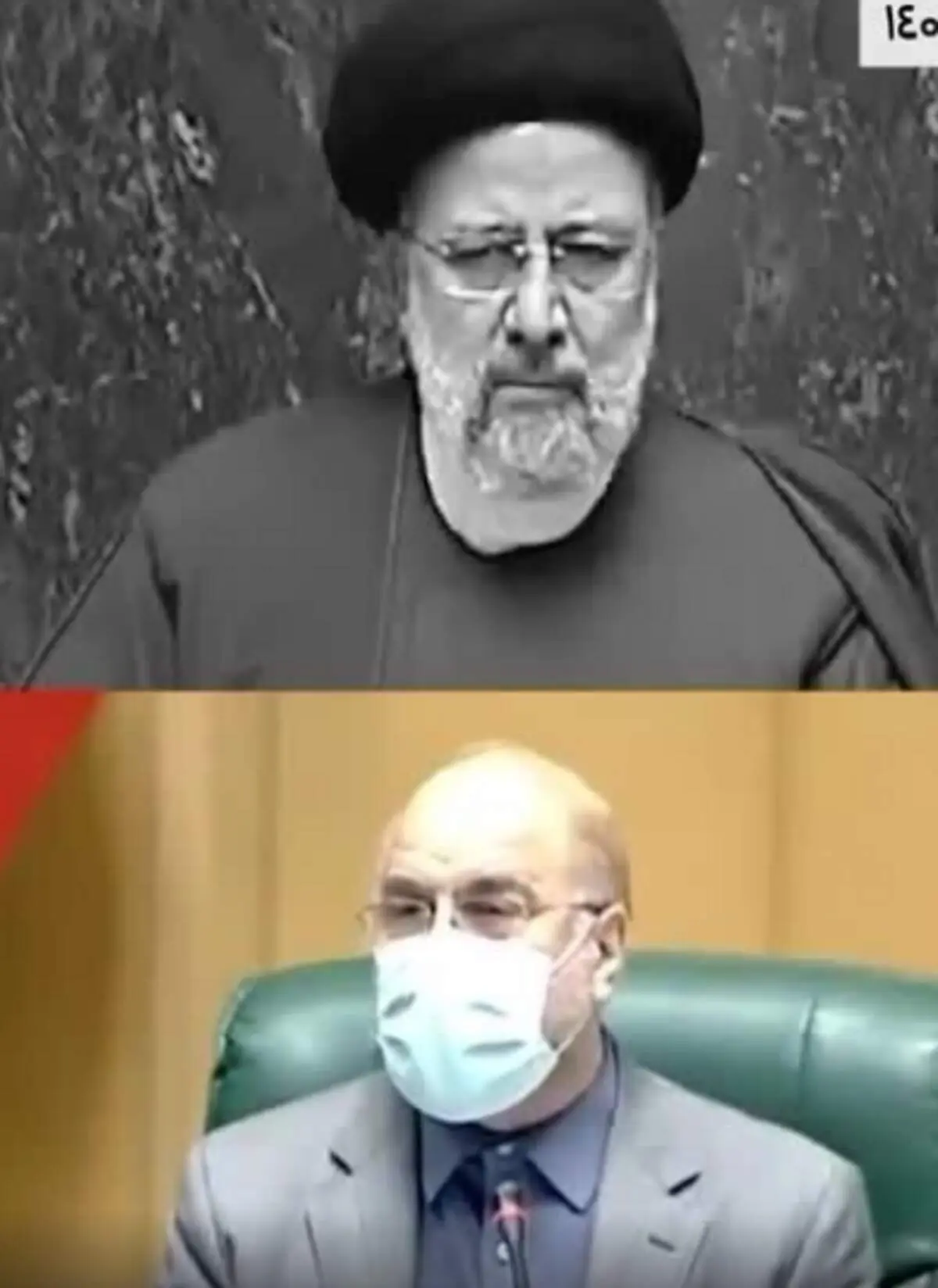 جدل لفظی قالیباف و رئیسی برای ارز ۴۲۰۰ تومانی+ فیلم