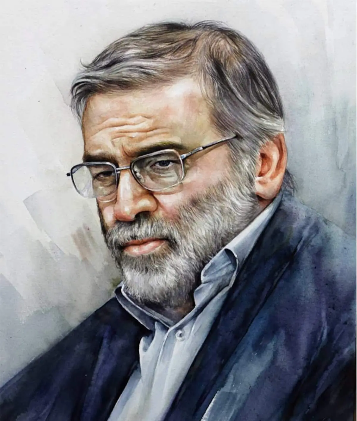 پرتره‌های آبرنگ استاد محمد اسدی جوزانی