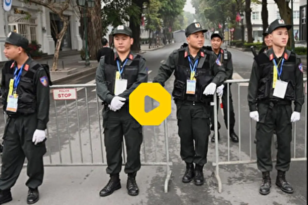 تاکتیک جالب پلیس ویتنام برای انجام عملیات نفوذ به یک ساختمان+ فیلم