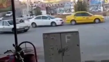 رانندگی خطرناک یک خانم جوان در شهرستان بافت! + فیلم
