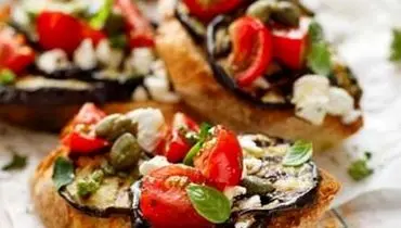 طرز تهیه بروشتای قارچ مرحله به مرحله