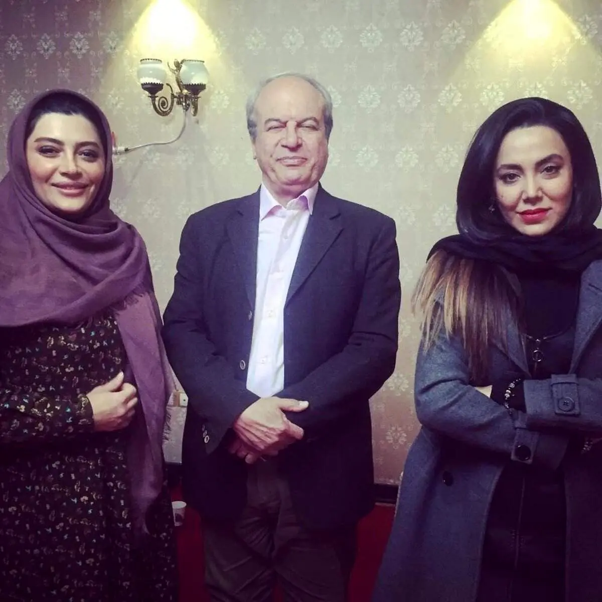 ماجرای جنجالی دخترجوانی که بغل رضا نیکخواه است+ جزیئات و عکس