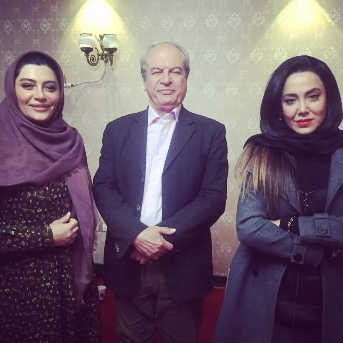 ماجرای جنجالی دخترجوانی که بغل رضا نیکخواه است+ جزیئات و عکس