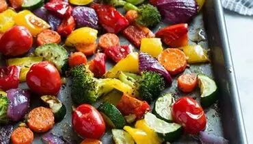 سبزیجات را چگونه در فر برشته کنیم؟