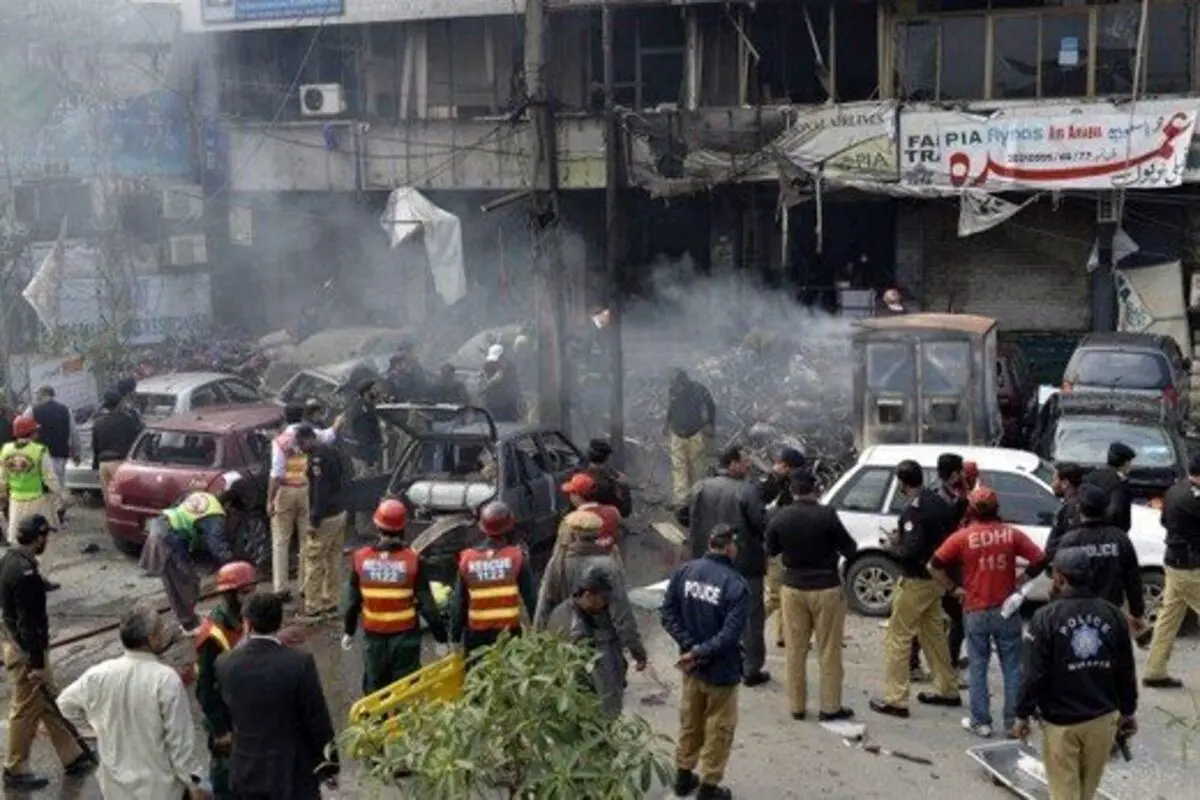 انفجار خونین در لاهور با ده‌ها کشته و زخمی + فیلم