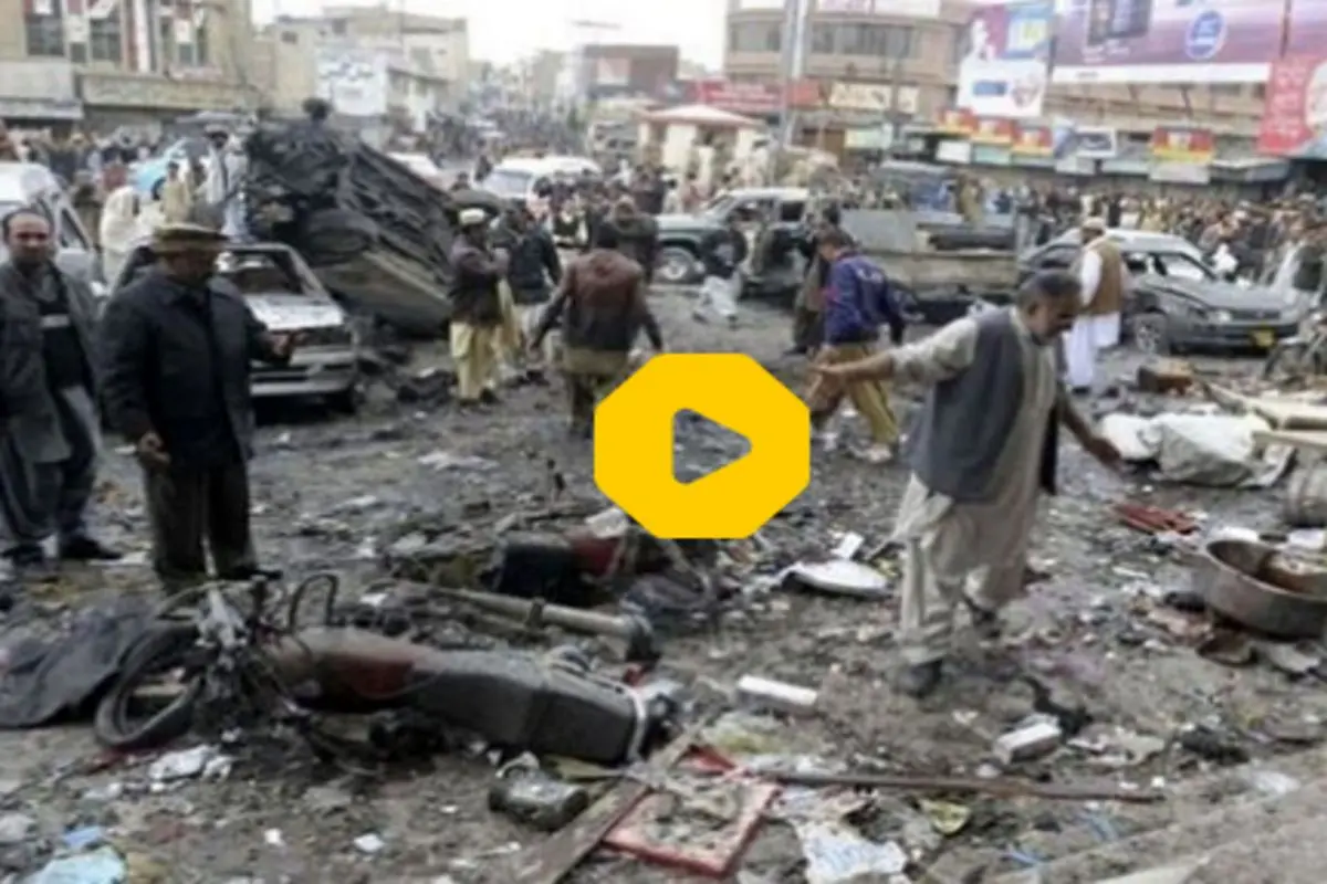 انفجار وحشتناک در لاهور پاکستان با ۲۷ کشته و زخمی+ فیلم