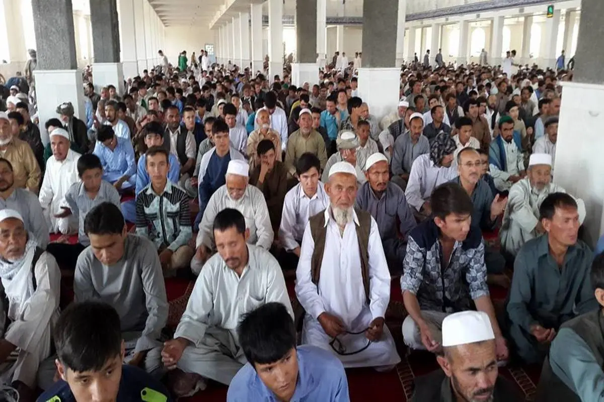 درگیری در نماز جمعه مسجد جامع تالقان افغانستان + فیلم