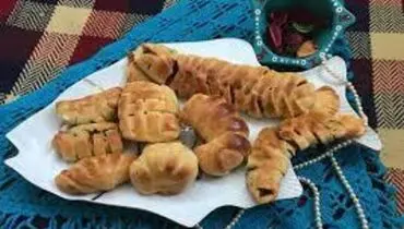 طرز تهیه پیراشکی گوشتِ نعلی