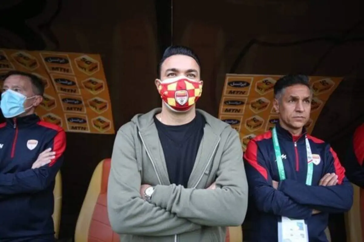 نکونام: خودمان اشتباه کردیم که پرسپولیس به گل رسید