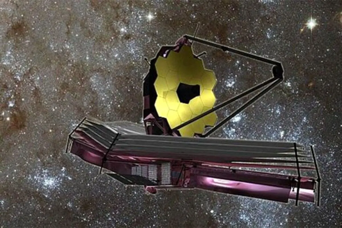 تلسکوپ فضایی جیمز وب به ۱.۵ میلیون کیلومتری زمین رسید + فیلم