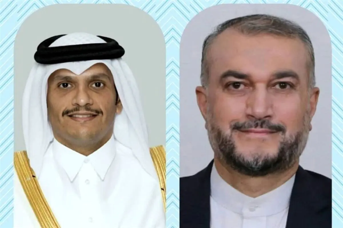 گفتگوی تلفنی امیرعبداللهیان با وزیر خارجه قطر