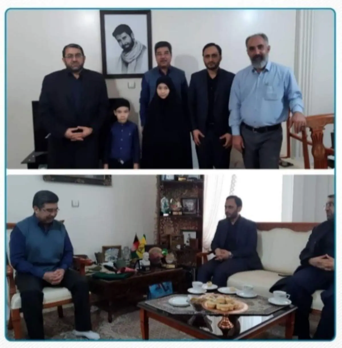 پست اینستاگرامی سخنگوی دولت درباره دیدار با خانواده شهید سید محمدجعفر حسینی