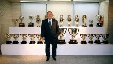 پرافتخارترین بازیکن تاریخ رئال مادرید درگذشت | تسلیت بارسلونا به کهکشانی‌ها