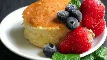 آموزش تصویری تهیه پنکیک ژاپنی پف‌دار