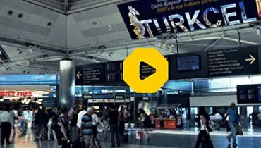 تظاهرات مسافران خارجی در فرودگاه استانبول+ فیلم