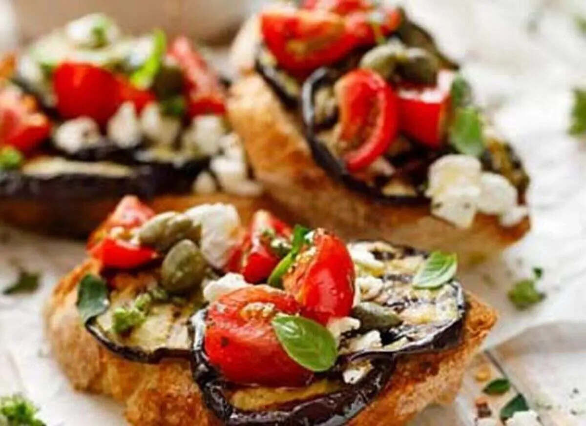 طرز تهیه بروشتای قارچ مرحله به مرحله