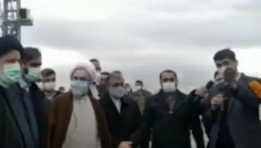 بازدید رئیس جمهور از راه آهن رشت به کاسپین+ فیلم