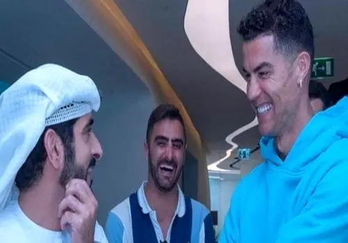 پرش شیخ حمدان ولیعهد دبی از برج خلیفه!

