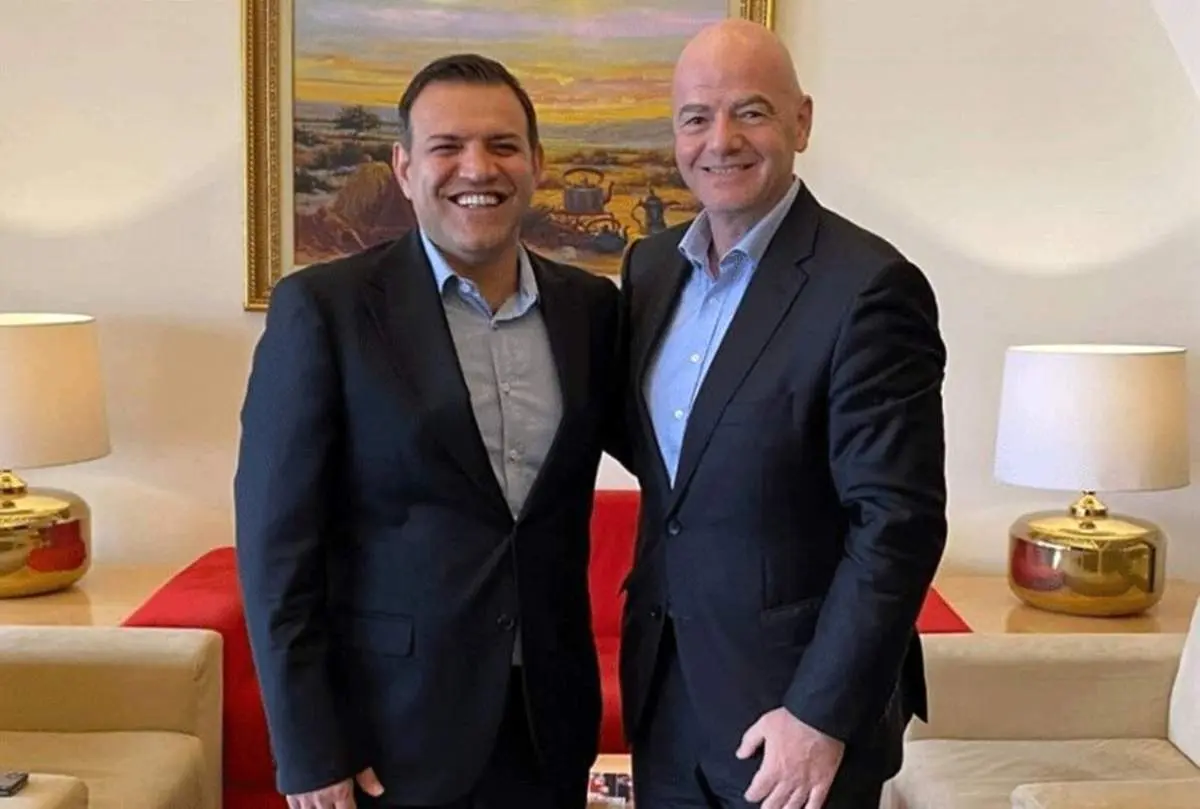 پیام تبریک رئیس فیفا بابت صعود ایران به جام جهانی قطر