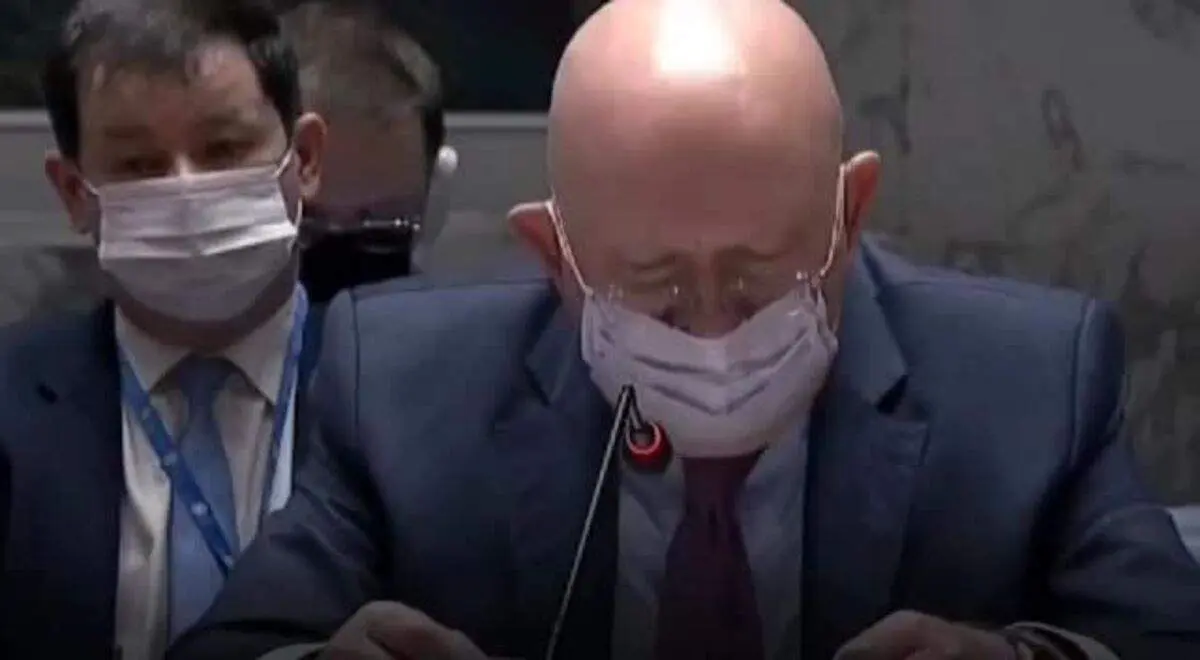 اقدام جالب دیپلمات روس در شورای امنیت؛ مچ‌گیری از اشتباه مترجم + فیلم