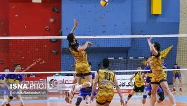 چهار تیم به پلی‌آف لیگ برتر والیبال رسیدند