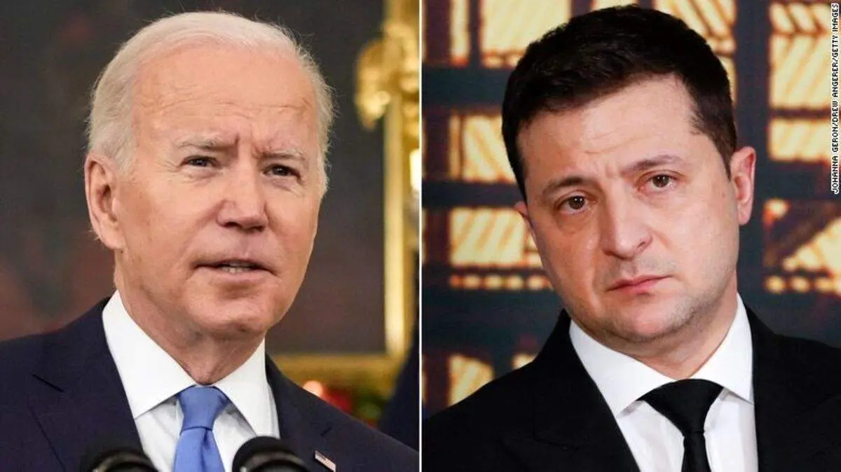 بایدن در گفت‌وگو با همتای اوکراینی مدعی تعهد به حاکمیت و تمامیت ارضی کی‌یف شد