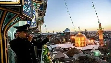 نقاره زنی در شب میلاد امیرالمومنین علیه‌‎السلام + فیلم